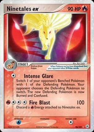 Carta Ninetales ex