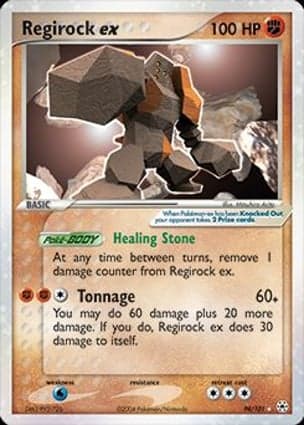 Carta Regirock ex