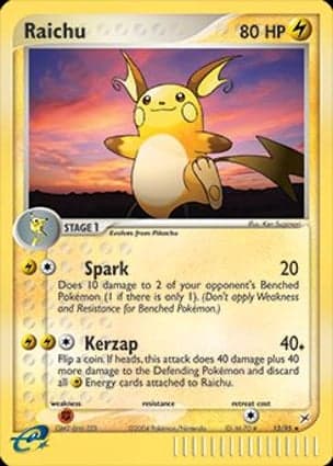 Carta Raichu