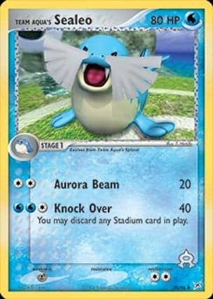 Carta Sealeo da Equipe Aqua