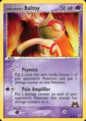 Carta Baltoy da Equipe Magma