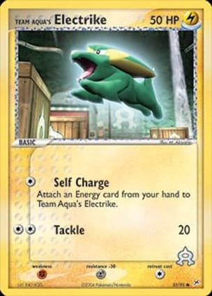 Carta Electrike da Equipe Aqua