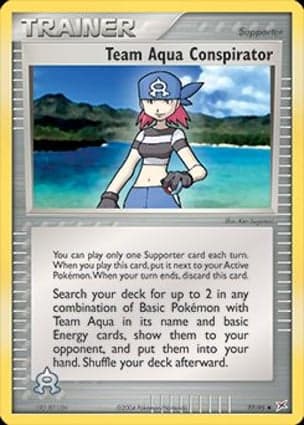 Carta Team Aqua Conspirator