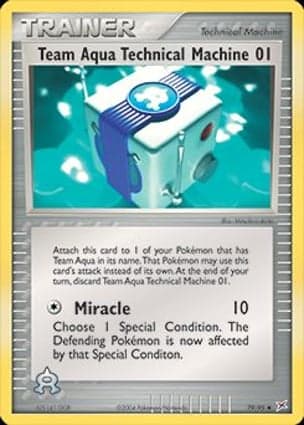 Carta Team Aqua Technical Machine 01