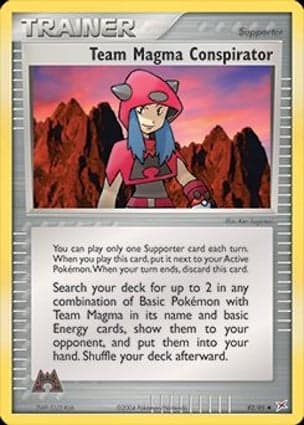 Carta Team Magma Conspirator