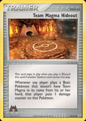 Carta Team Magma Hideout