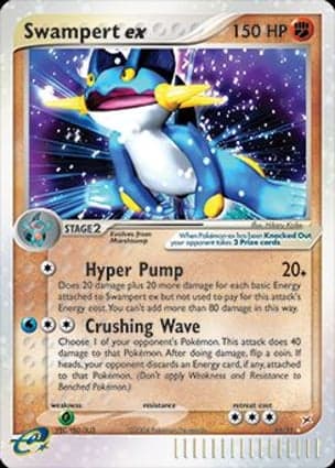 Carta Swampert ex