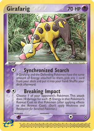 Carta Girafarig