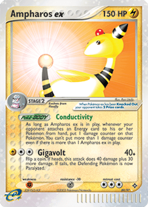 Carta Ampharos ex