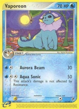 Carta Vaporeon
