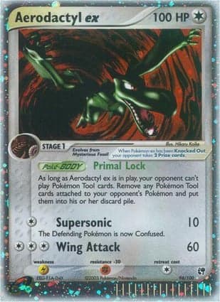 Carta Aerodactyl ex