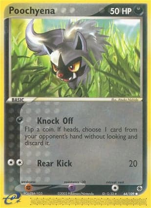 Carta Poochyena