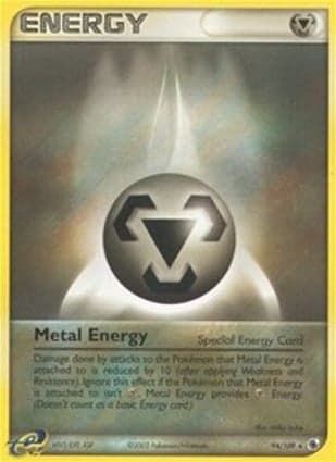 Carta Energia de Metal