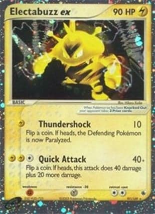 Carta Electabuzz ex
