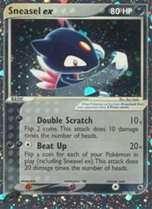 Carta Sneasel ex