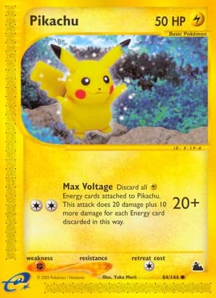 Carta Pikachu