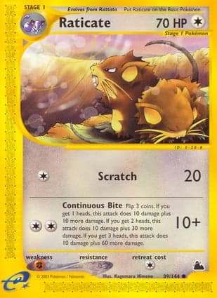 Carta Raticate