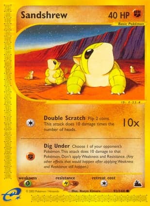 Carta Sandshrew