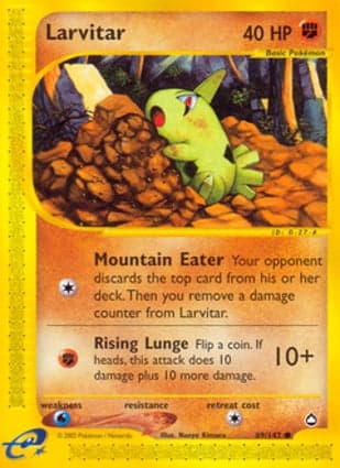 Carta Larvitar