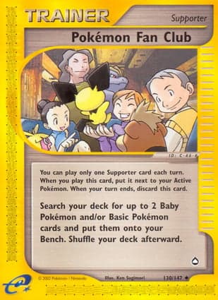 Carta Fã Clube Pokémon