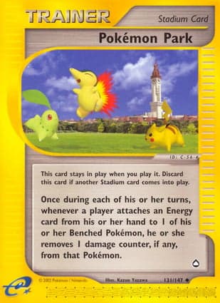 Carta Pokémon Park
