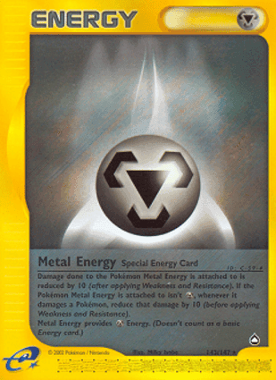 Carta Energia de Metal