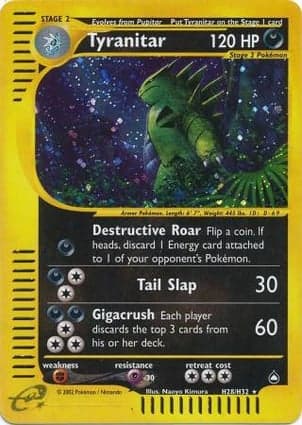 Carta Tyranitar