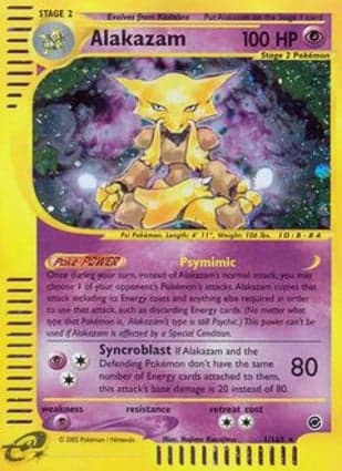 Carta Alakazam
