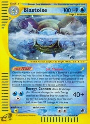 Carta Blastoise