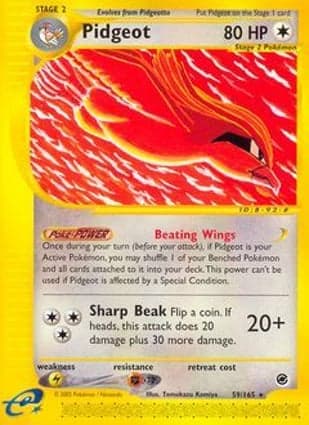 Carta Pidgeot