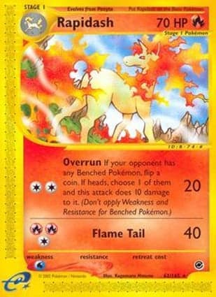 Carta Rapidash
