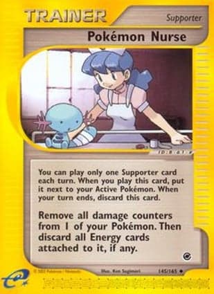 Carta Pokemon Nurse