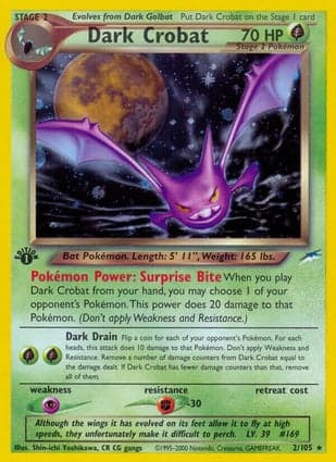 Carta Dark Crobat