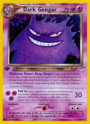 Carta Dark Gengar