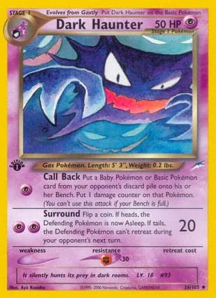 Carta Dark Haunter