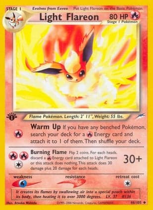 Carta Light Flareon