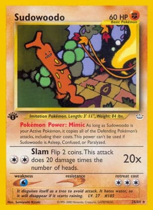 Carta Sudowoodo