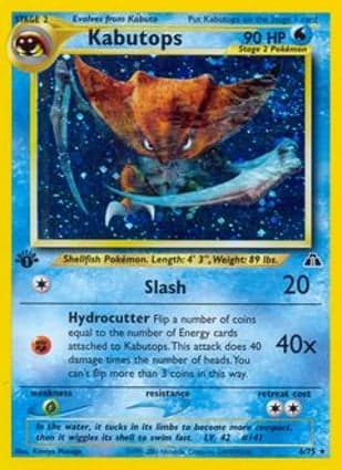 Carta Kabutops