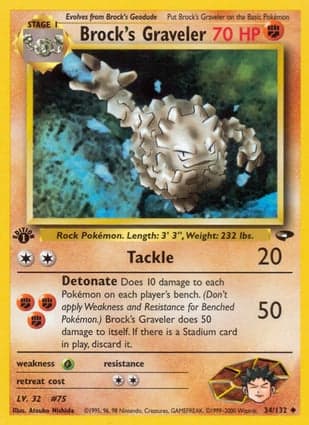 Carta Graveler do Brock