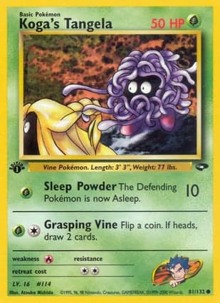 Carta Tangela do Koga