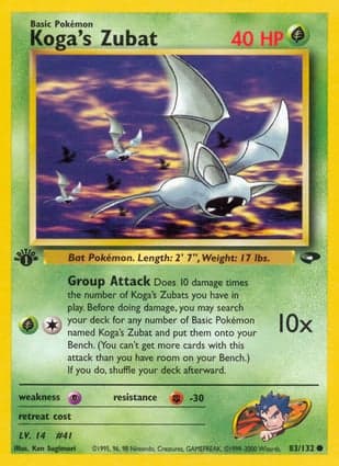 Carta Zubat do Koga