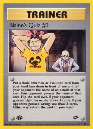 Carta Blaines Quiz #3