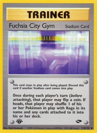 Carta Fuchsia City Gym