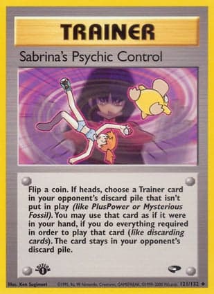 Carta Sabrinas Psychic Control
