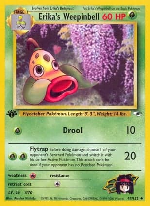 Carta Weepinbell da Érica