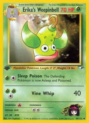 Carta Weepinbell da Érica
