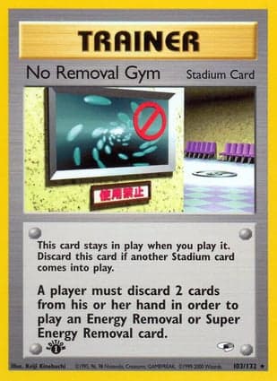 Carta No Removal Gym