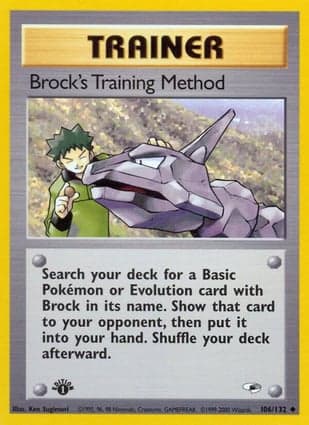 Carta Brock's Training Method