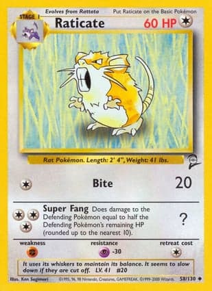 Carta Raticate