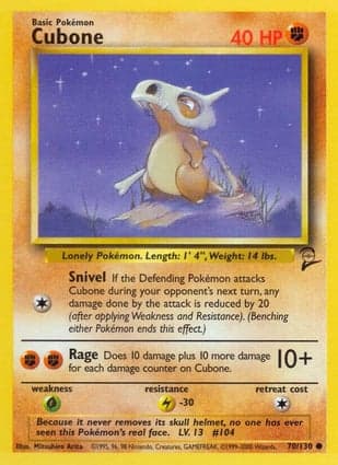Carta Cubone